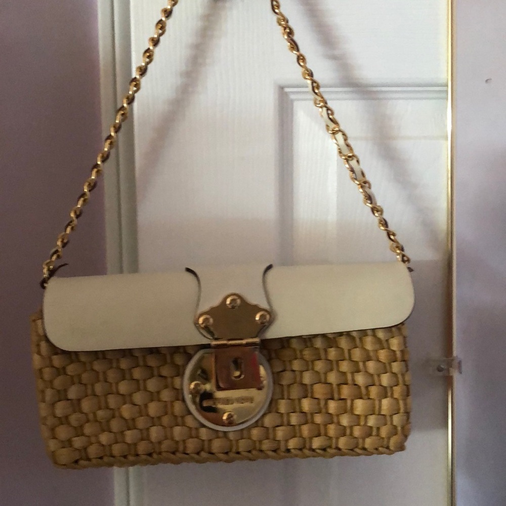 Michael Kors Small Straw Bag